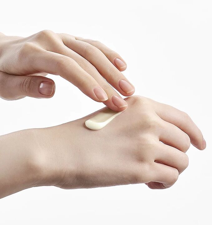 Instructions for using Congelum cream