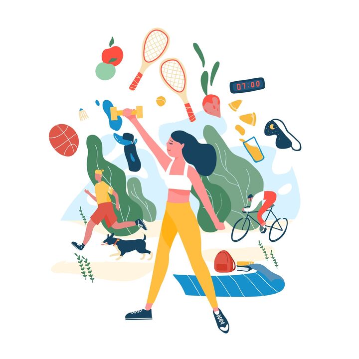 Muscles and joint diseases occur in moving people and in old age